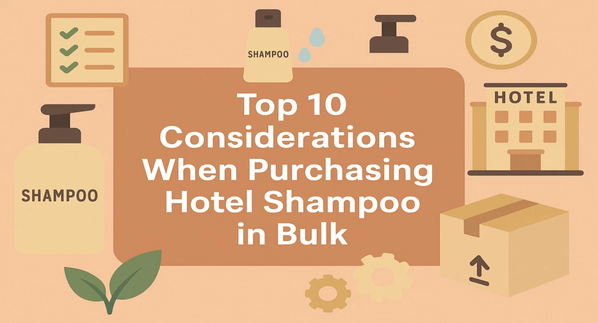 Top 10 Considerations When Purchasing Hotel Shampoo in Bulk